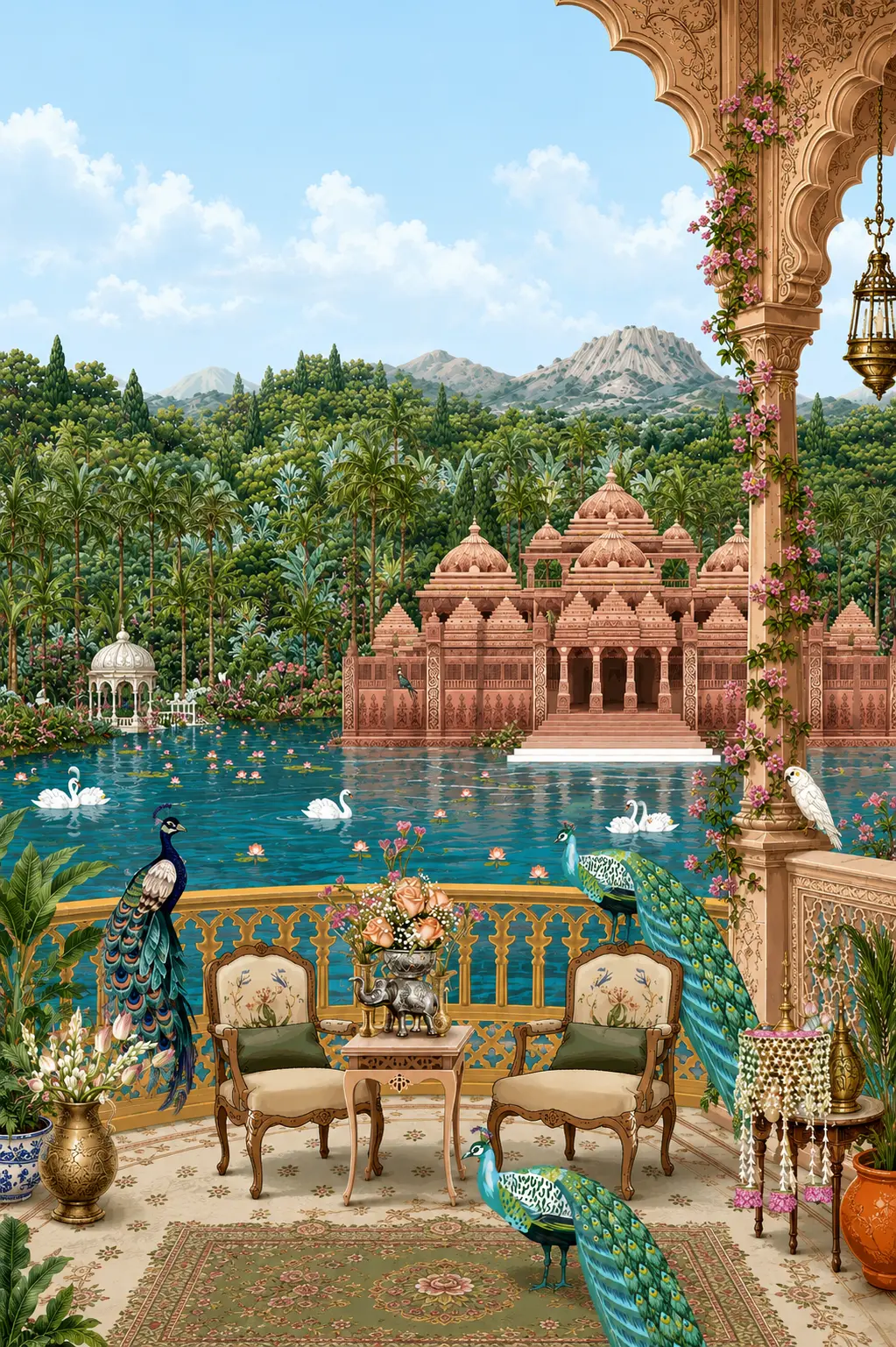 Mughal arch illustration