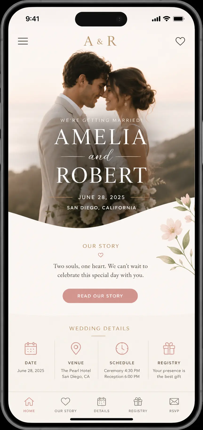 Wedding Website Generation